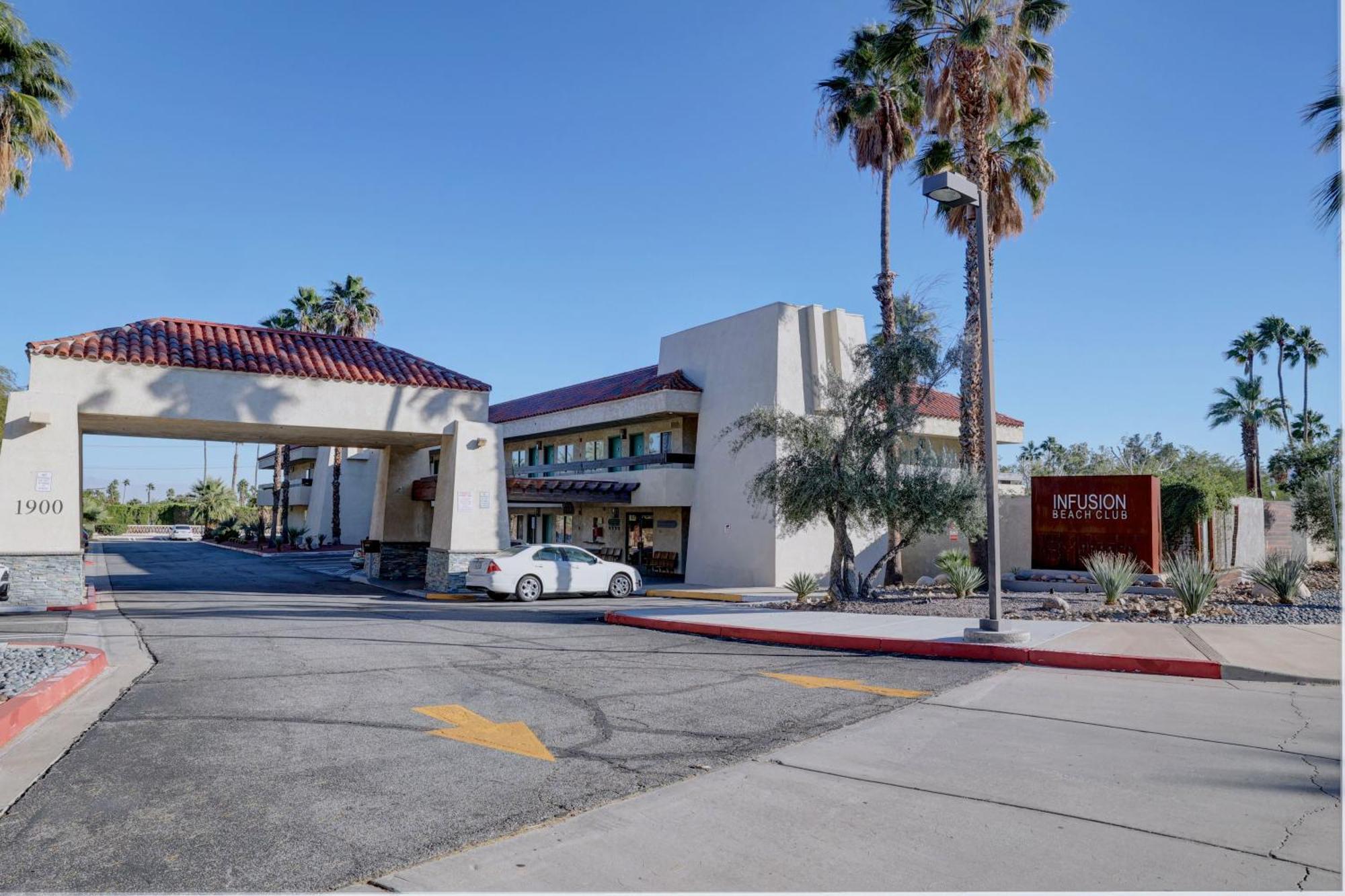 Hotel The Infusion Beach Club Palm Springs Exterior foto